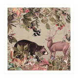Nostalgic Autumn guardians of the forest (Print Only) thumbnail