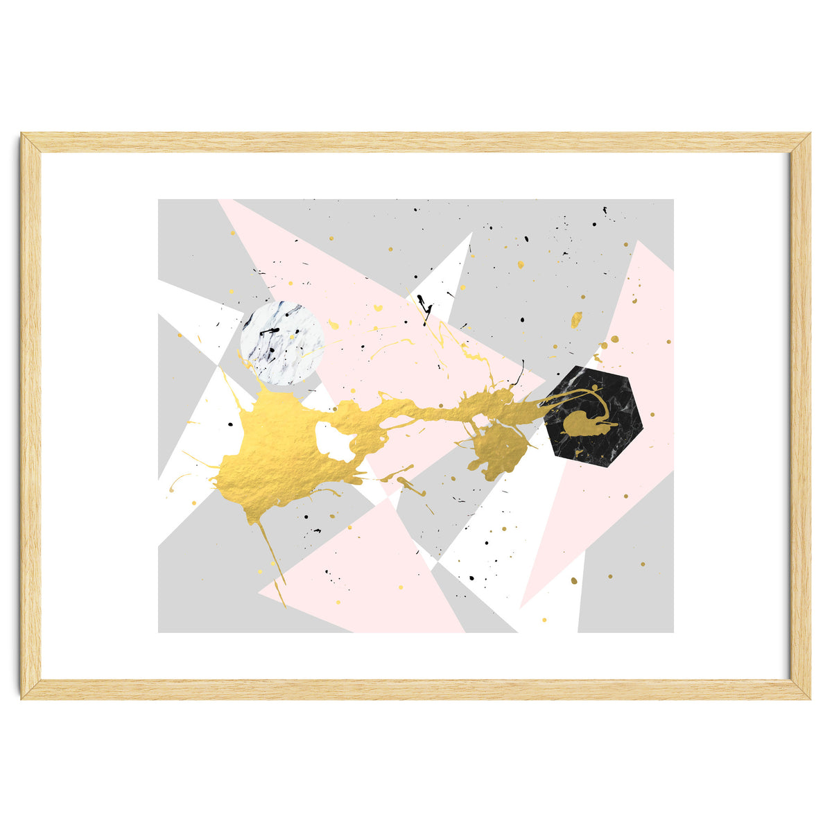 Gold Splatter #society6 #decor #buyart