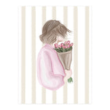 The Girl With The Tulips (Print Only) thumbnail