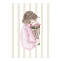 The Girl With The Tulips (Print Only)