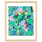 Wild Garden | Eclectic Contemporary Boho Jungle | Forest Meadow Botanical Nature Plants thumbnail