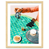 Chai, India Culture & People Painting, Exotic Travel Places Tea Bohemian Colorful Morocco Turkish thumbnail