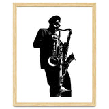 Rahsaan Roland Kirk Jazz Music Legend in Grayscale thumbnail