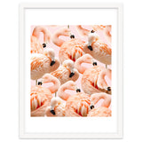 Flamingo Blush #society6 #decor #buyart #flamingoart thumbnail