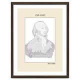 John Adams – John Trumbull (ascii Art) thumbnail