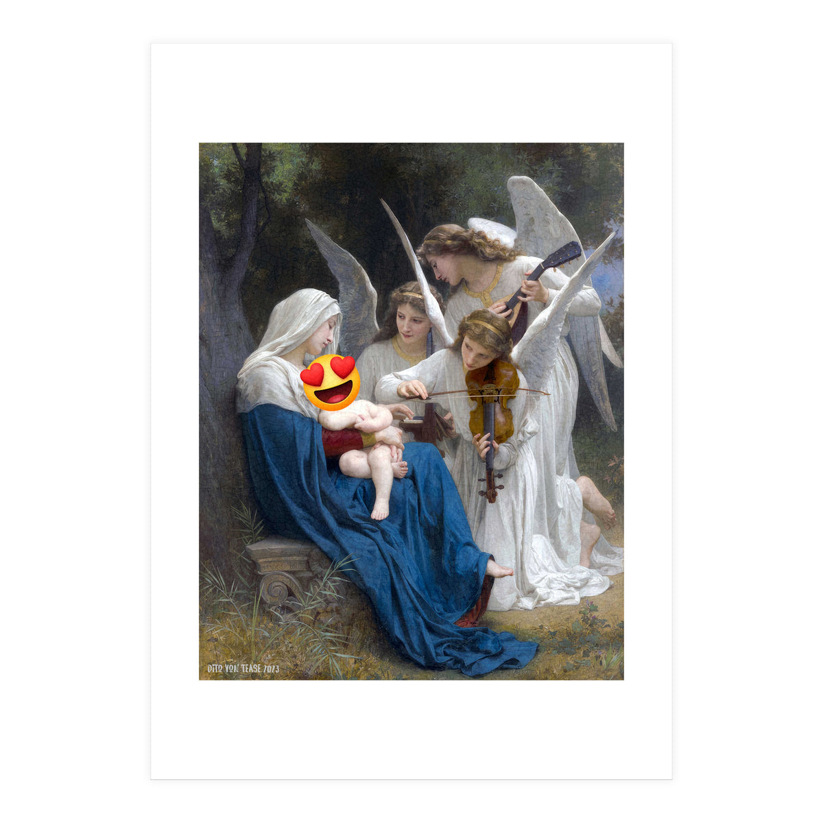 Emoji painting 5 (Print Only)