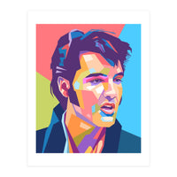 Elvis Presley pop art (Print Only)