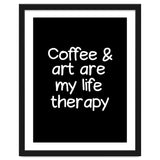 Coffee and art are my life therapy thumbnail