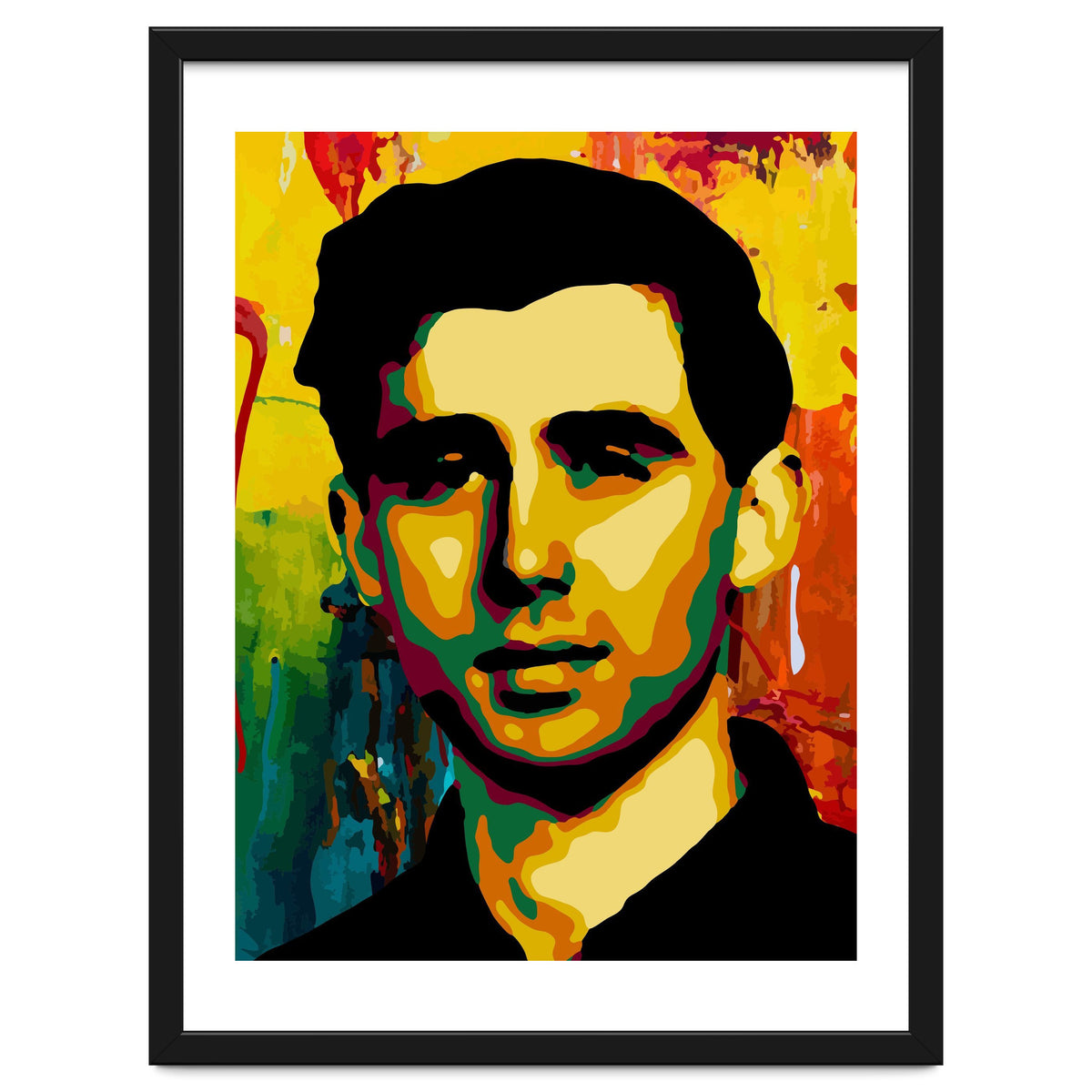 Andrew Goodman Activist Colorful Abstract Art