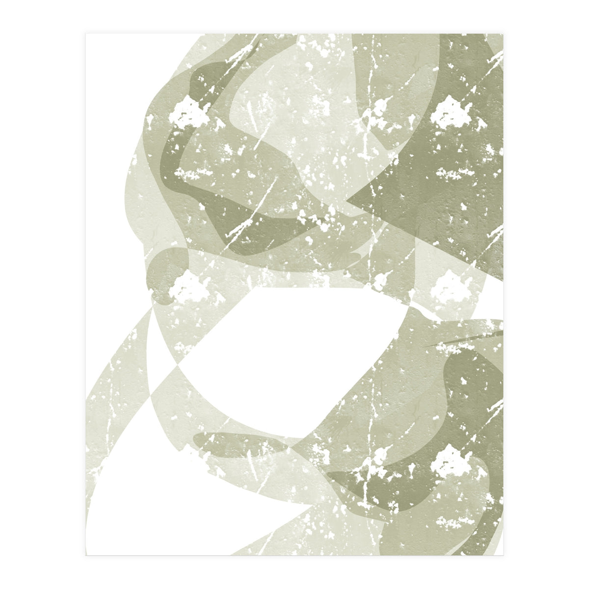 Harmony Sage Abstract (Print Only)