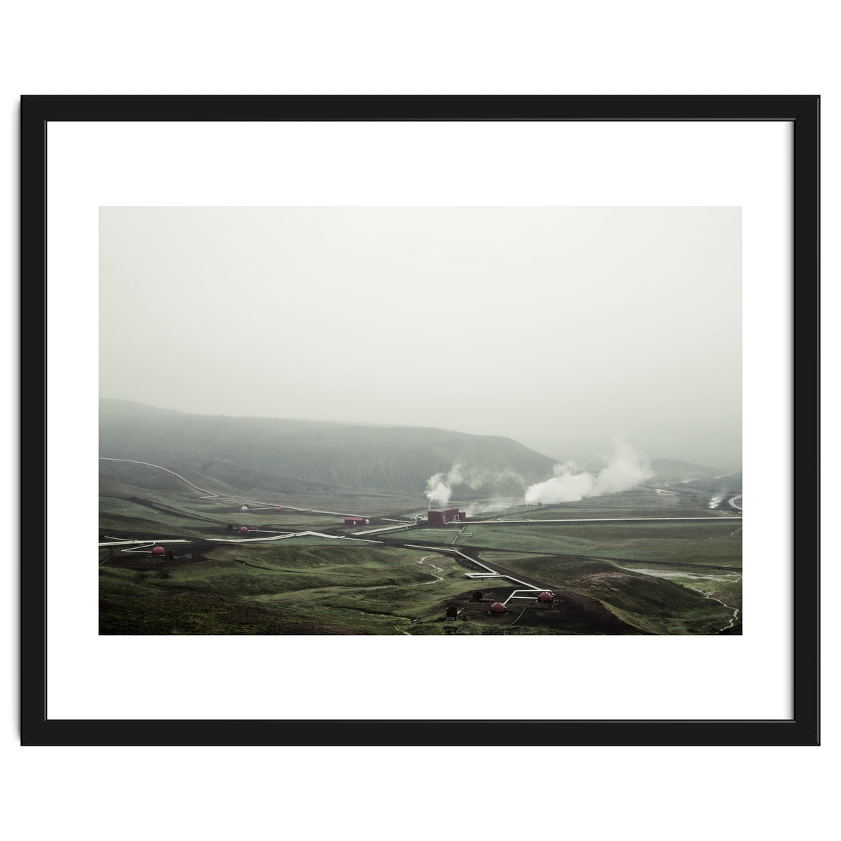 Geothermal Pipe Line - Iceland