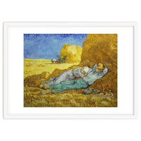 Vincent Van Gogh / 'The Siesta (after Millet)', 1889-1890, Oil on canvas, 73 x 91 cm.