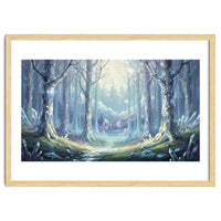 Crystal Forest: Ethereal Fantasy Landscape