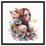 Butterfly Muse Watercolor Portrait thumbnail