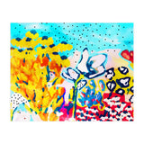 Floral Graffiti #society6 #decor #buyart (Print Only) thumbnail
