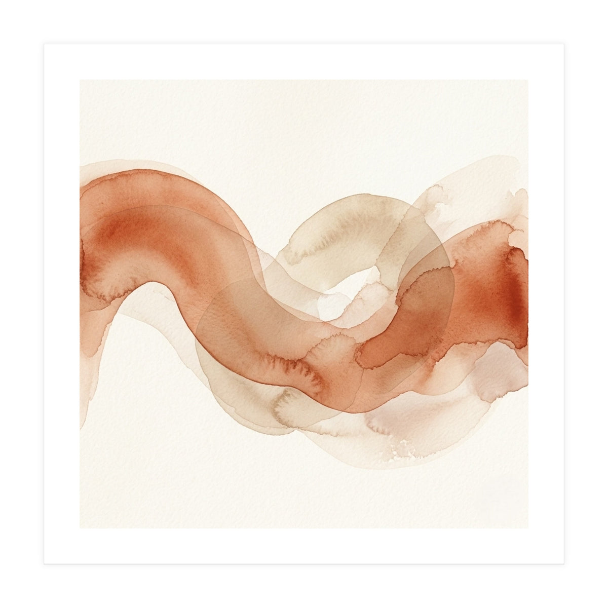 Abstract Watercolor  (Print Only)