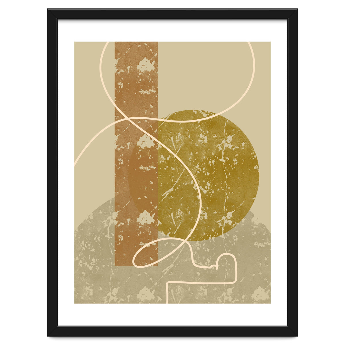 Interaction of Shapes and Lines