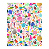 Abstract Colourful Marks Scribbles (Print Only) thumbnail
