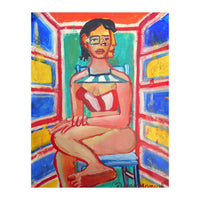 Mujer En La Silla 9 (Print Only)