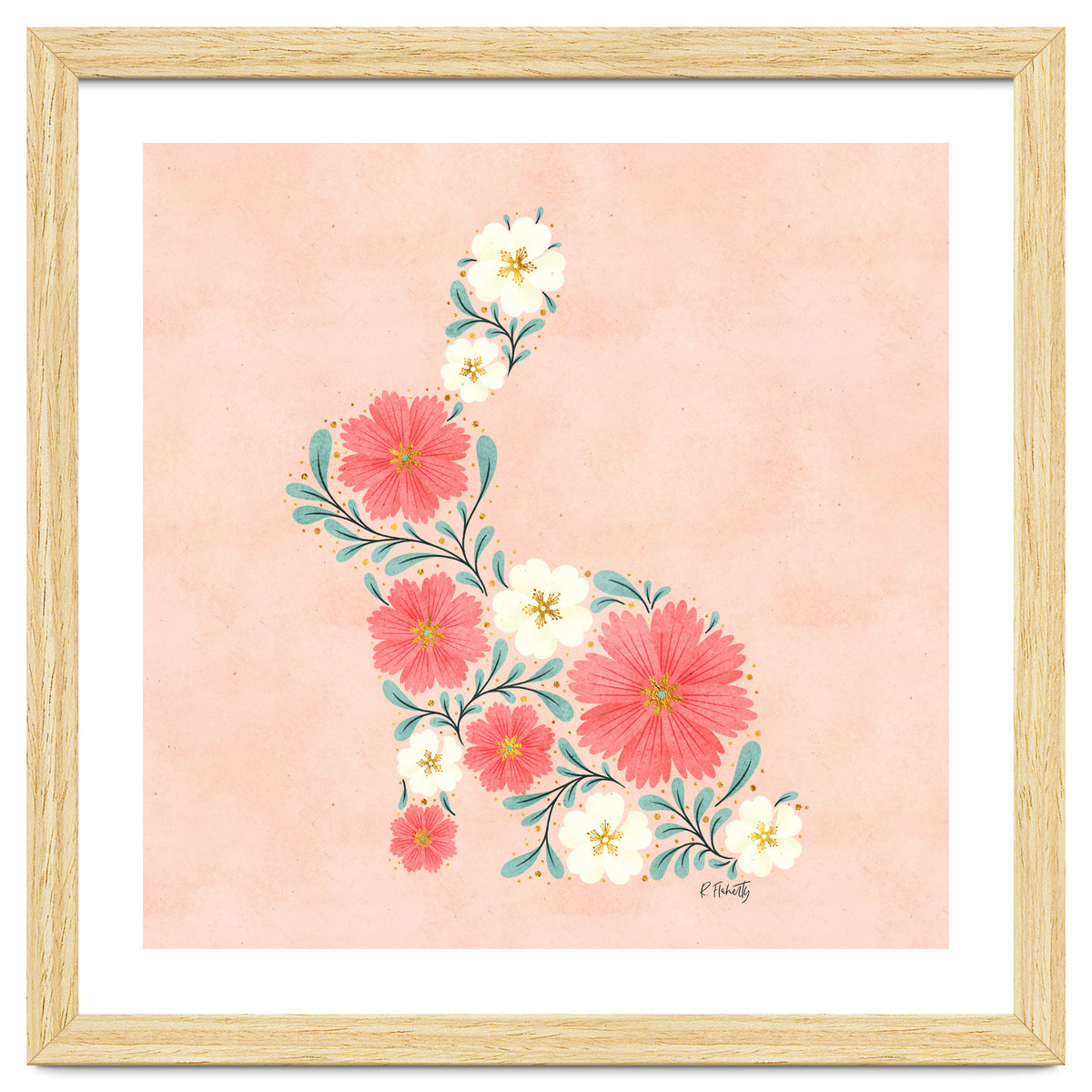 Flower Filled Rabbit