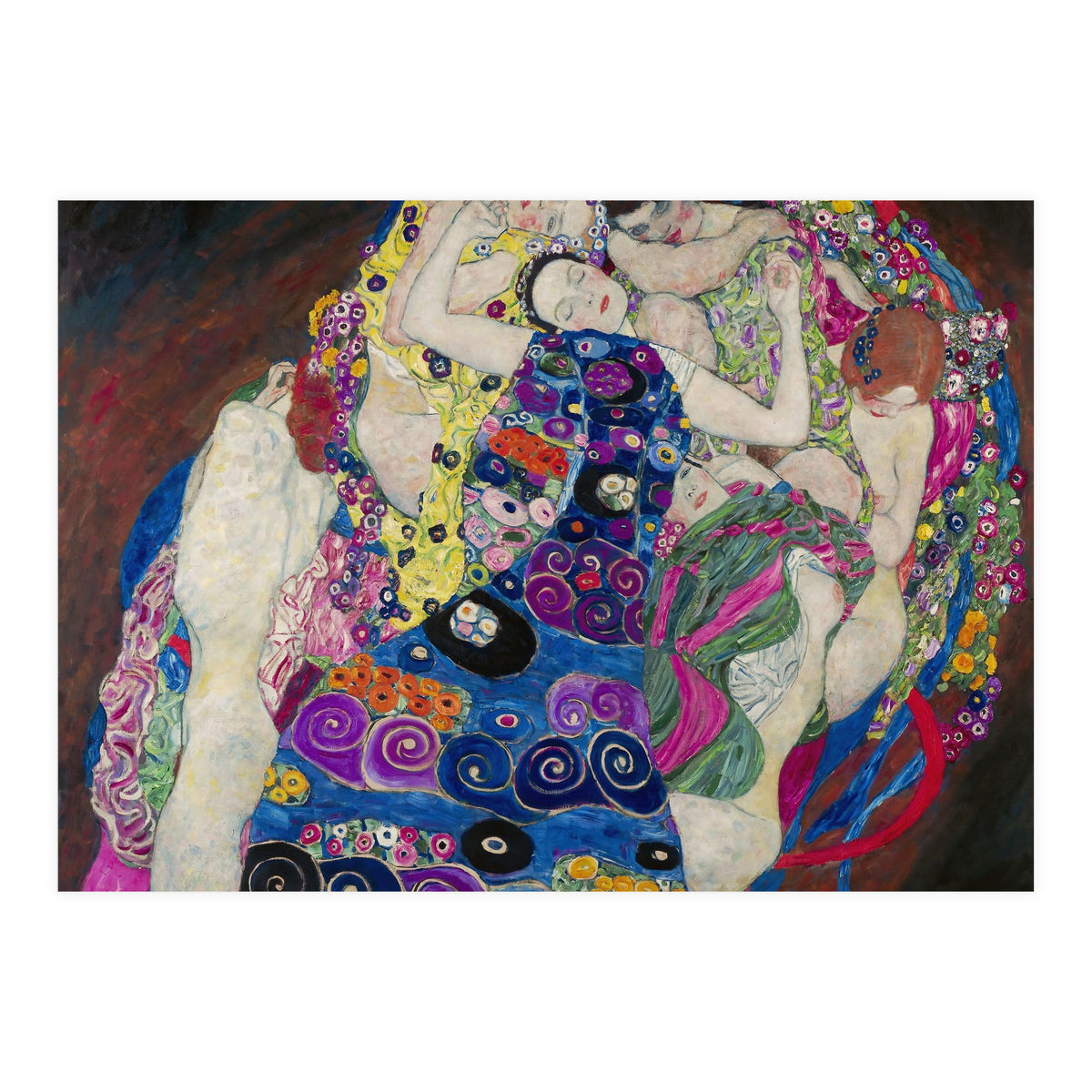 The Virgin - Die Jungfrau. Oil on canvas (1913) 190 x 200 cm. (Print Only)