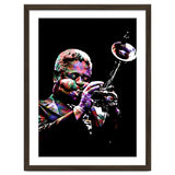 Dizzy Gillespie American Jazz Trumpeter Legend Colorful thumbnail