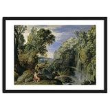 Pedro Pablo Rubens; Paul Bril / 'Landscape with Psyche and Jupiter', 1610; ca. 1630, Flemish Scho... thumbnail