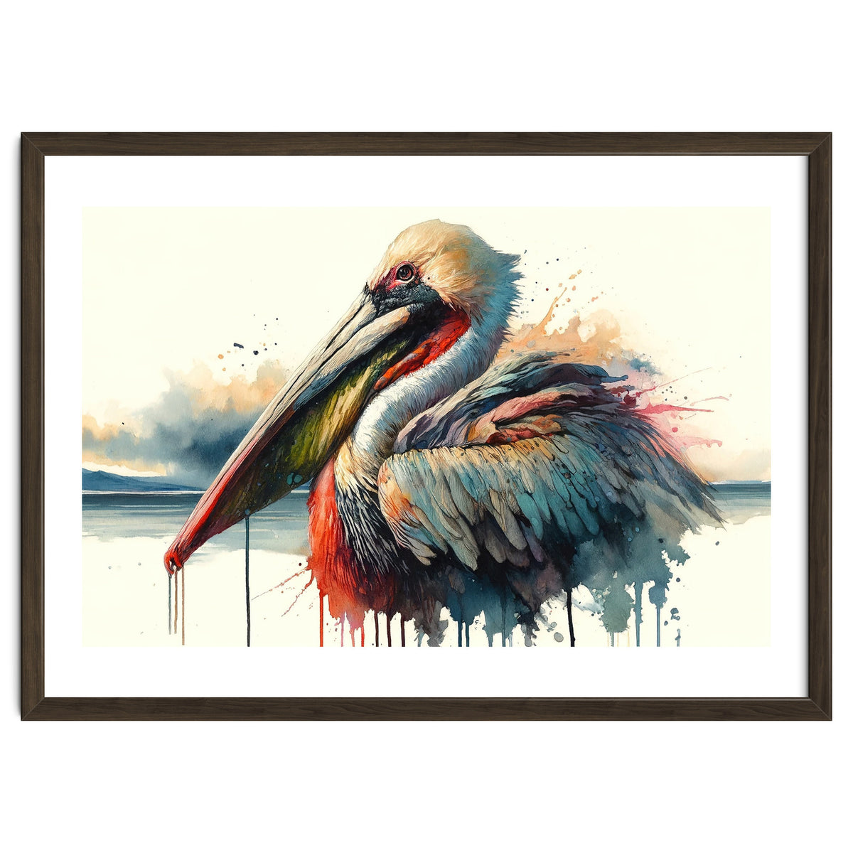 Coastal Pelican Portrait