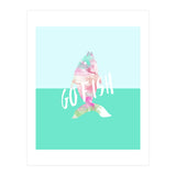 Go Fish With Quote (Print Only) thumbnail