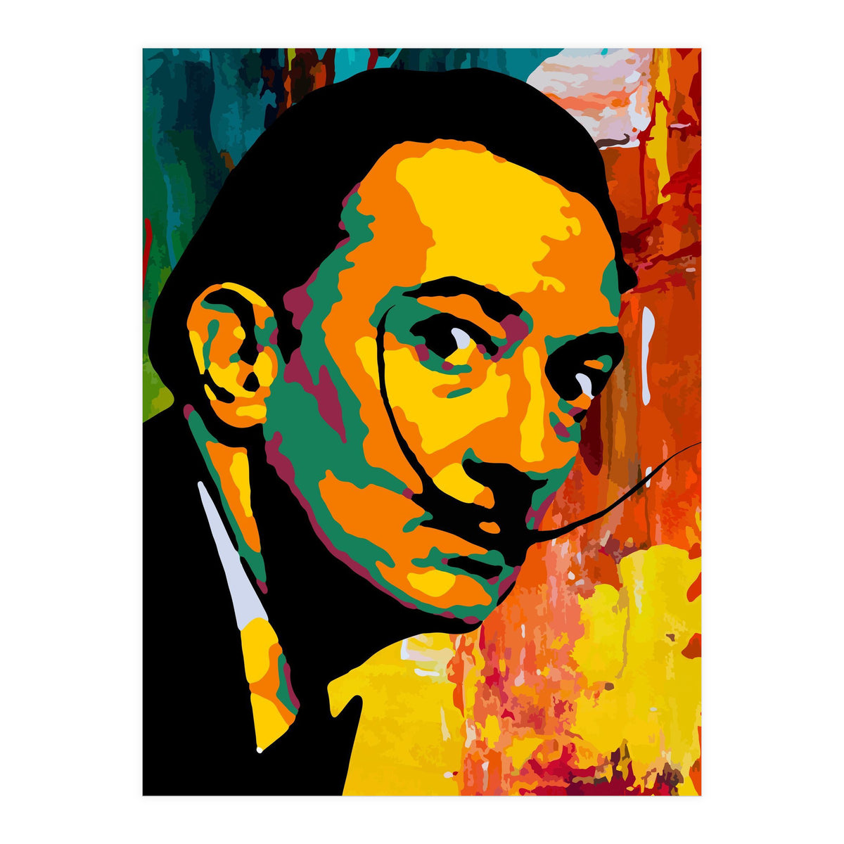 Salvador Dali Abstract 2 (Print Only)