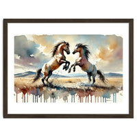 Rearing Horses