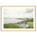 Geothermal lake behind the natural hot spring pool - Iceland thumbnail