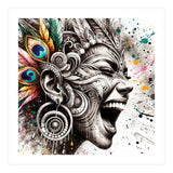 Carnival Scream Portrait (Print Only) thumbnail