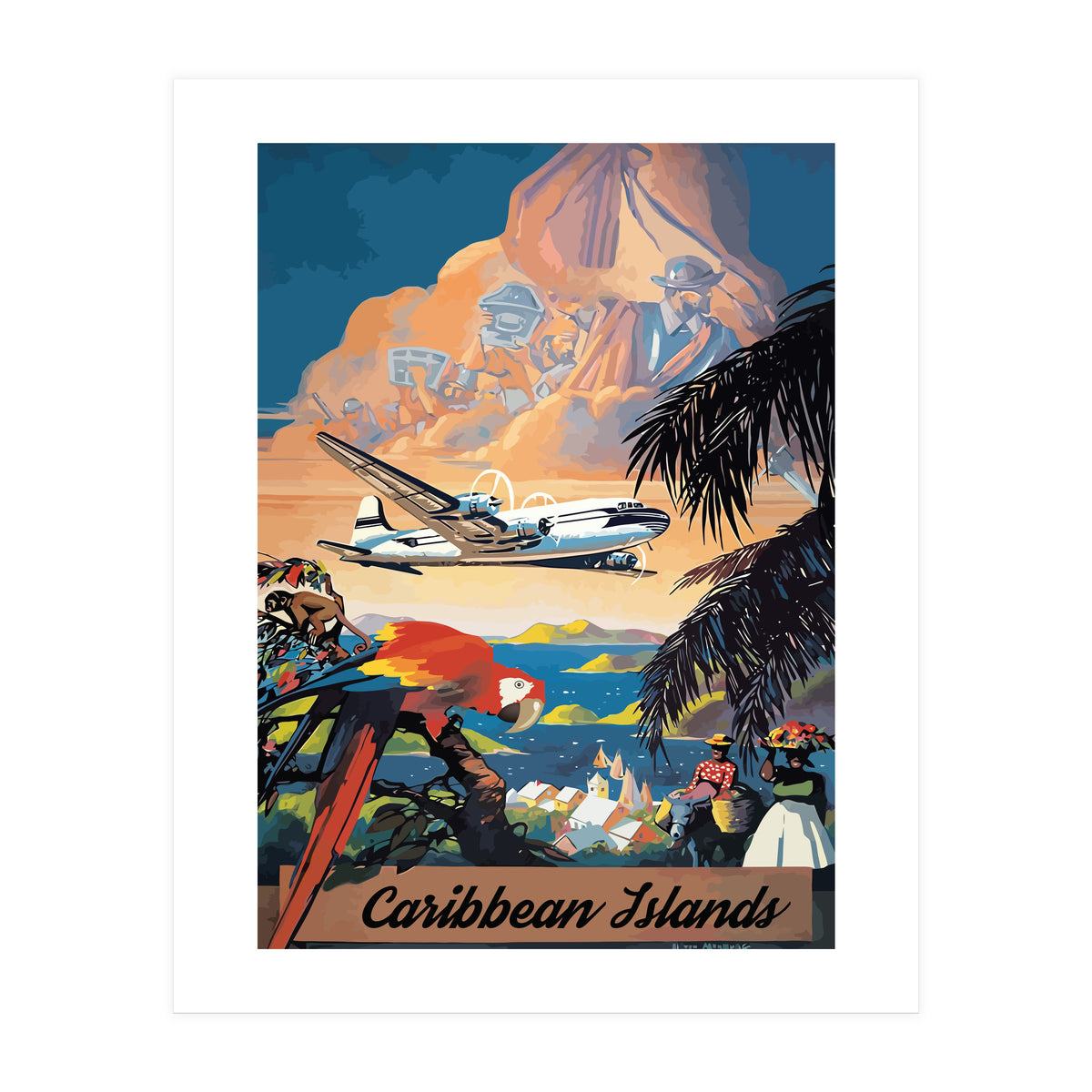 Caribbean Islands (Print Only)