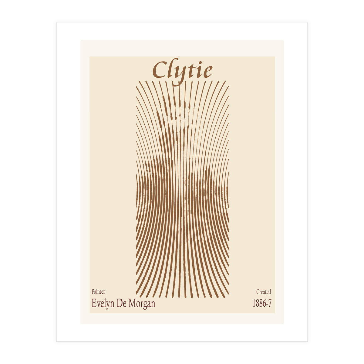 Clytie ( 1886 7) – Evelyn De Morgan (english, 1855 1919) (Print Only)