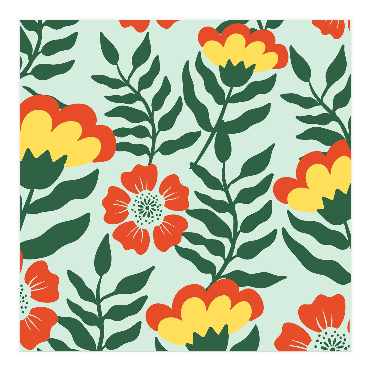 Every flower blooms in it's own time 🌸 (Print Only)