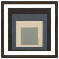 JOSEF ALBERS - HOMAGE TO THE SQUARE BEIGE GREY BLACK HIGH RESOLUTION