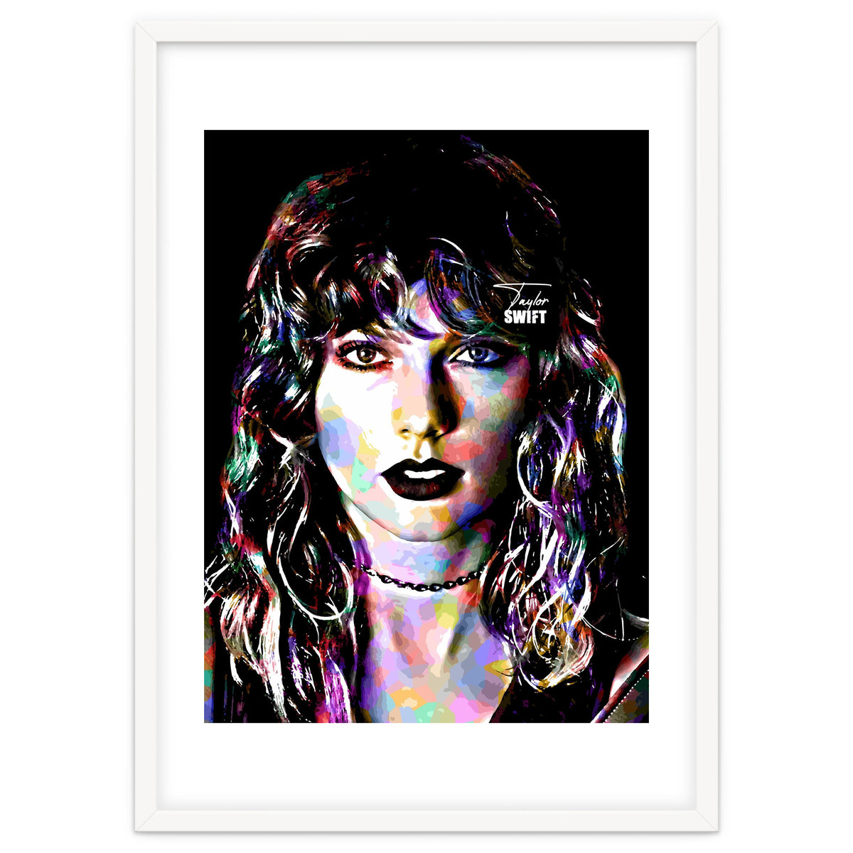 Taylor Swift Colorful Art 3