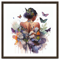 Butterfly Botanical Back