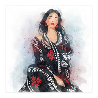 Boho Woman Kurdish (Print Only)