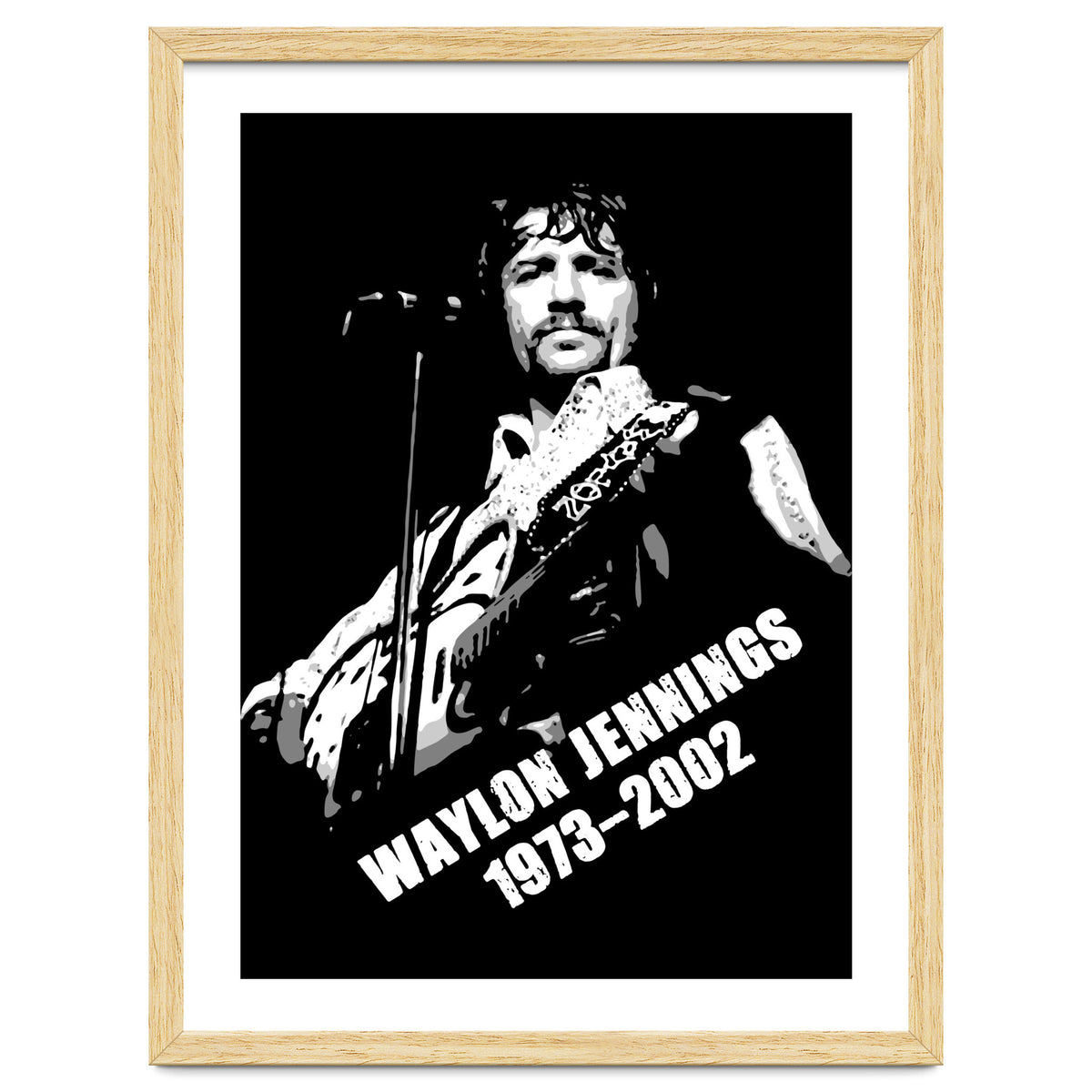 Waylon Jennings American Musician Legend