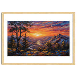Sunset Over the Valley Peaks thumbnail