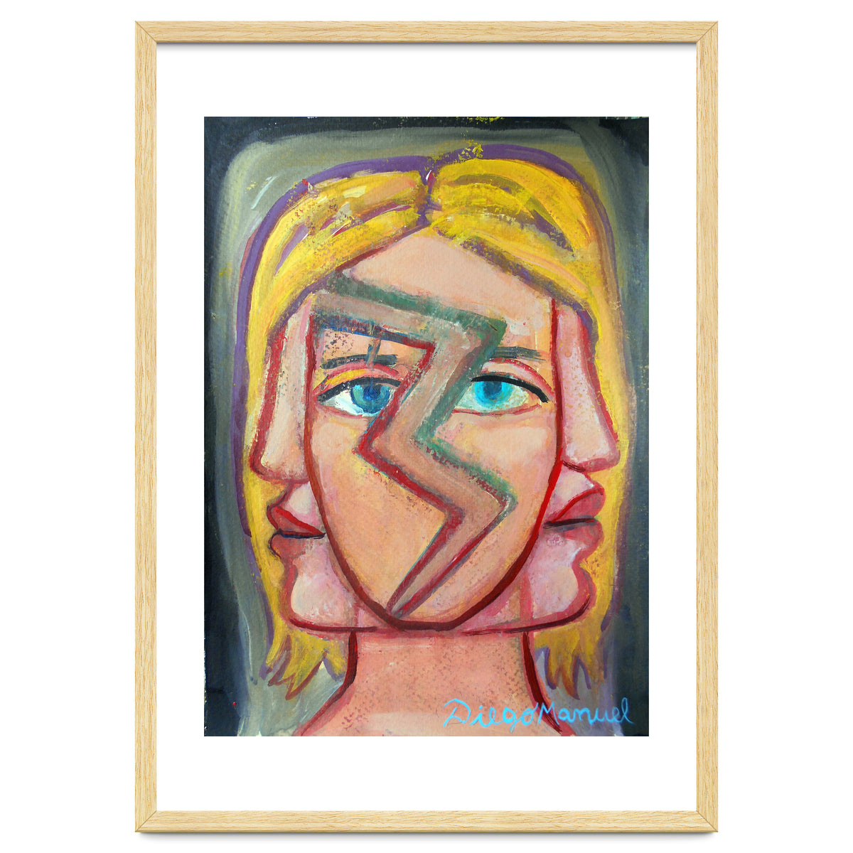 Cabeza De Mujer 38 B