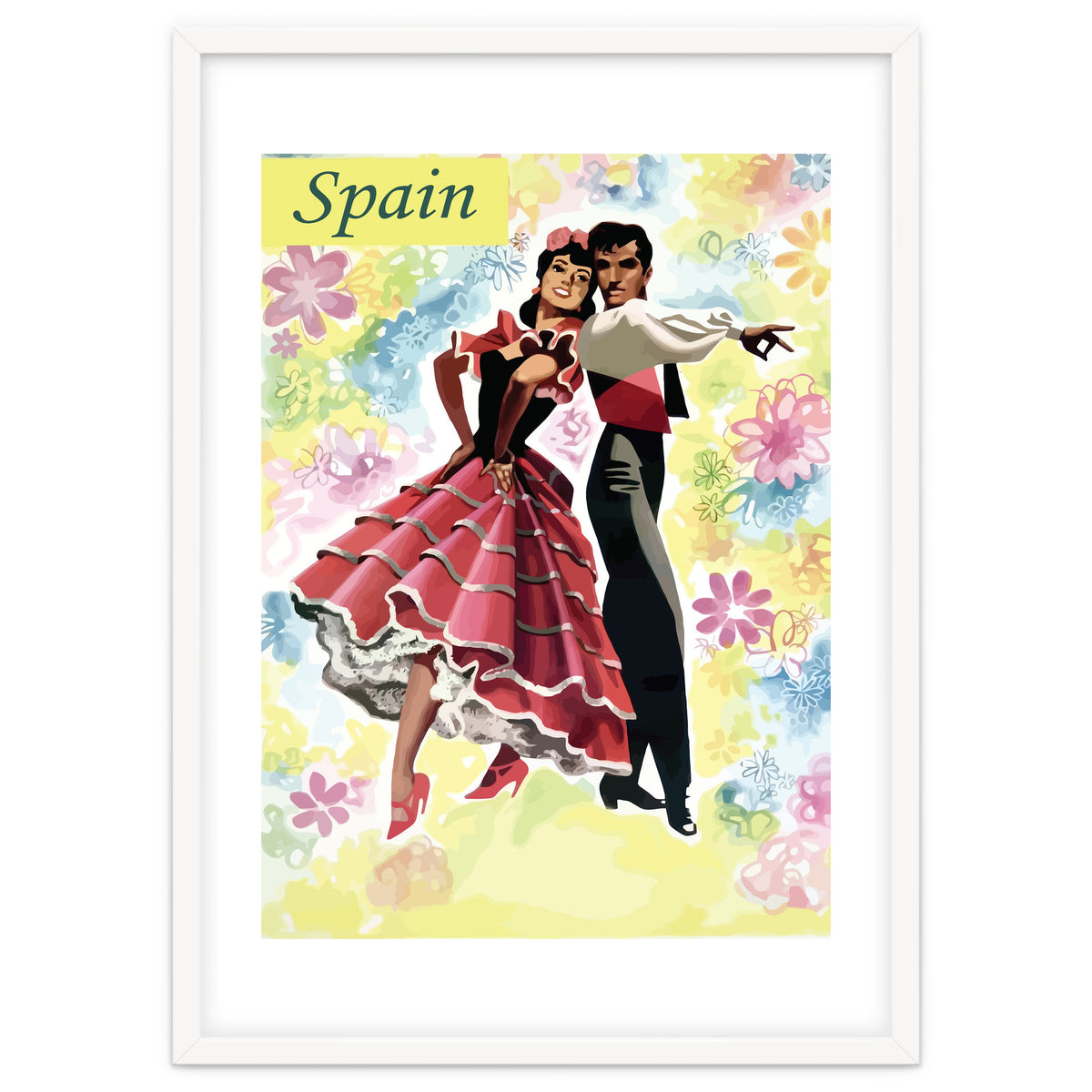 Spain, Dancing Couple