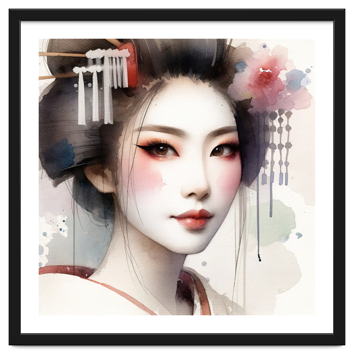 Rose Veil Modern Geisha