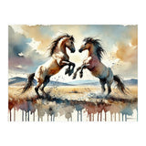 Rearing Horses (Print Only) thumbnail