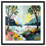Serene Mountain Lake Landscape thumbnail