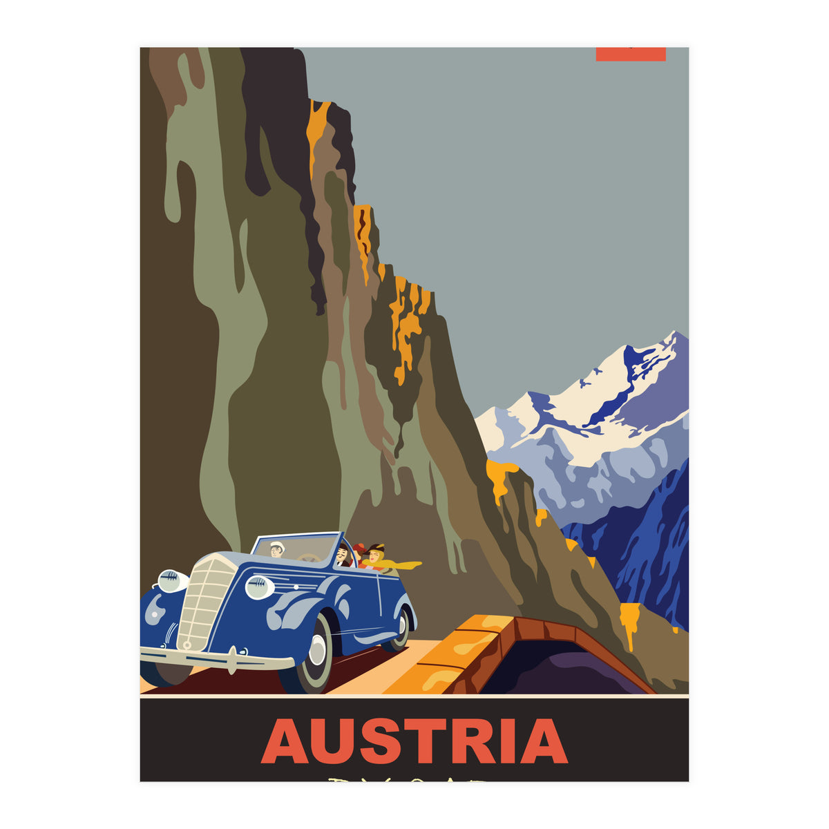 Austria By Car (Print Only)