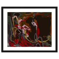 Abstract Fluidity oil painting