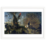 Frans Snyders / 'Concert of Birds', 1661, Flemish School, Oil on canvas, 203 cm x 334 cm, P07160. thumbnail